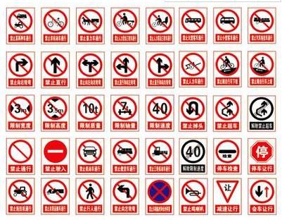 常见交通标志类型之指路标志和警告标志解读